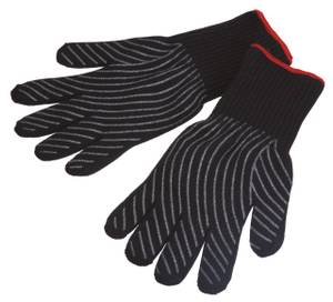 Ofenhandschuh 135049 2er Set Schwarz - Kunststoff - 2 x 2 x 1 cm