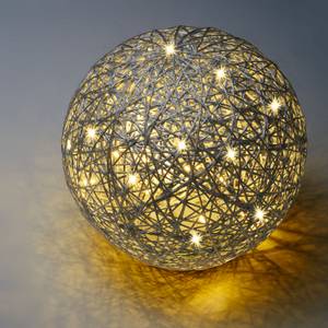 LED-Kugel GlowSphere Silber - Kunststoff - 20 x 20 x 20 cm