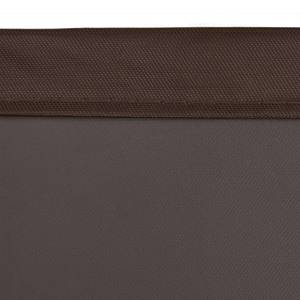 Voile d'ombrage triangle marron 500 x 430 cm