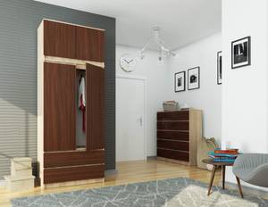 Surmeuble pour Armoire S90 2T CLP Imitation chêne de Sonoma - Imitation wengé