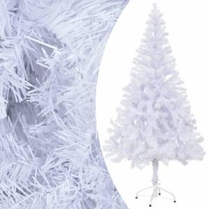 Sapin de noël artificiel Doré - Blanc - 65 x 120 x 65 cm