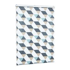 Duschrollo mit geometrischem Design Breite: 120 cm