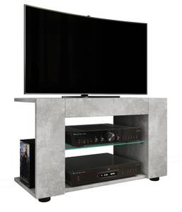 Meuble TV Plexalo Gris - Bois manufacturé - 70 x 42 x 30 cm