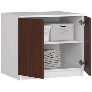 Surmeuble pour Armoire S60 2T CLP Imitation wengé - Blanc