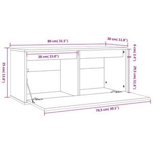 Wandschrank 3013352-1 Schwarz