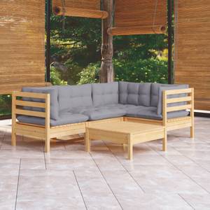 Garten-Lounge-Set Braun