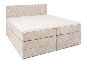 Verona Boxspringbett mit Bettkasten Beige - Breite: 200 cm