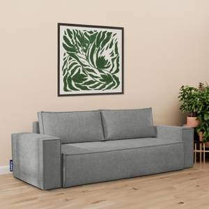 NAPI II Sofa 3 Sitzer Grau - Breite: 244 cm