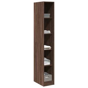 Kleiderschrank 298537-3 Dunkelbraun - Breite: 30 cm