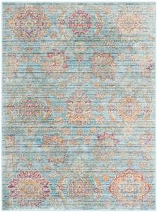 Teppich Regina Blau - Multicolor - 180 x 120 cm