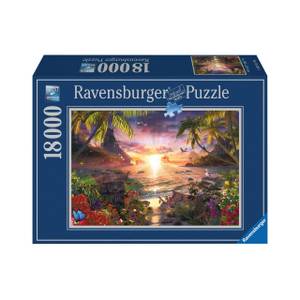 Puzzle Sonnenuntergang im Paradies Papier - 35 x 18 x 49 cm