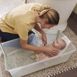 Babybadewanne Flexi Bath® X-Large Bundle Grün