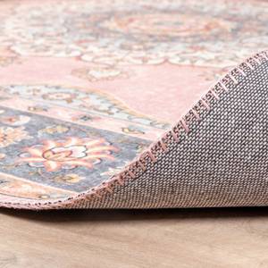 Teppich Vintage Lily Medaillon Pink