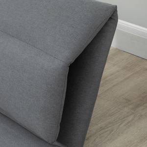 Bodensofa mit Liegefunktion 839-572V00CG Grau - Metall - 71 x 60 x 72 cm