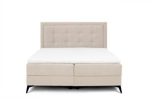 Boxspringbett Viggo Beige - Breite: 120 cm