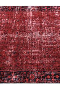 Teppich Ultra Vintage DCCIV Rot - Textil - 132 x 1 x 226 cm