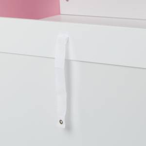 Portemanteau pour la chambre de l'enfant Rose foncé - Blanc - Bois manufacturé - 60 x 120 x 40 cm