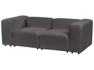 2-Sitzer Sofa FALSTERBO Dunkelgrau - Grau - Naturfaser