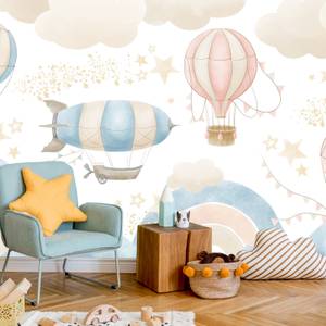 Papier Peint BALLONS Nuages Arc-en-ciel 360 x 240 x 240 cm