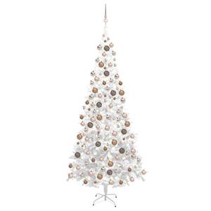 Arbre de noël artificiel Blanc - 120 x 240 x 120 cm