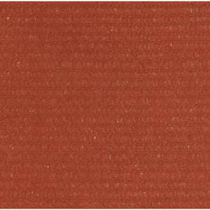 Voile solaire 3006391-5 Brun rouge - 360 x 360 cm