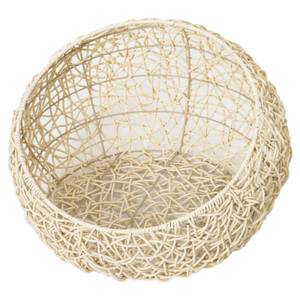 Katzenhöhle D30-247BG Beige - Polyrattan - 56 x 35 x 56 cm