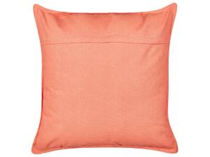 Coussin décoratif NORI Rouge - Blanc - Nombre de pièces dans le lot : 2