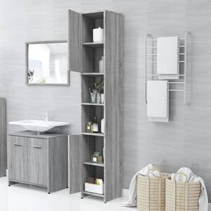 Badezimmerschrank 3003591-1 Eiche Grau Dekor