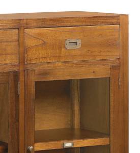 BUFFET AUS HOLZ BRAUN L 160  cm Braun - Holzwerkstoff - 160 x 116 x 40 cm