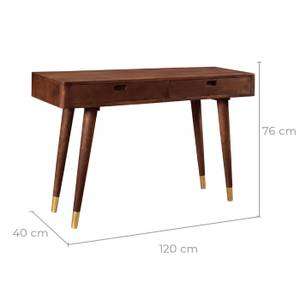 Console Colombo Marron - Bois massif - 120 x 76 x 40 cm