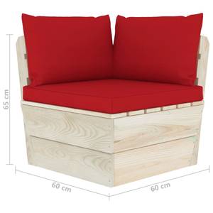 Palettensofa 3016490-3 Rot