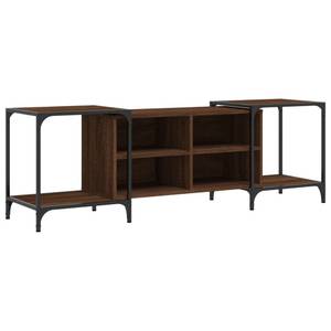 TV-Schrank D615 Eiche Schwarzbraun Dekor