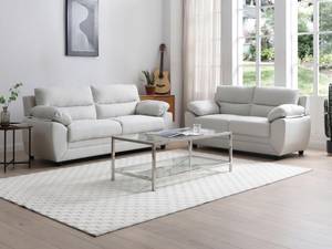 Couchgarnitur MANOA 2er-Set Beige - Textil