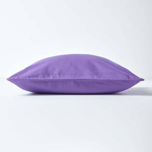 Unifarbener kissenbezug aus Baumwolle Violett - 30 x 50 cm