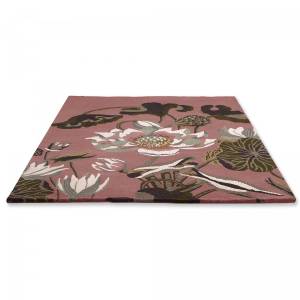 Tapis salon WATERLILY Rose foncé - 120 x 180 cm