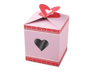 Dr. Oetker Geschenkbox Aufbewahrung rosa Papier - 21 x 35 x 2 cm