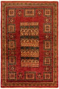 Tapis Kashkuli LXII Rouge - Textile - 148 x 1 x 225 cm