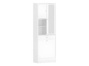 Badschrank PLIZZ Weiß - Holzwerkstoff - 28 x 181 x 62 cm