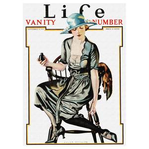 Wandbild Life Magazine September 1921 Textil - 2 x 70 x 50 cm