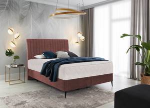 Boxspringbett BASALIC Braun - Breite: 140 cm