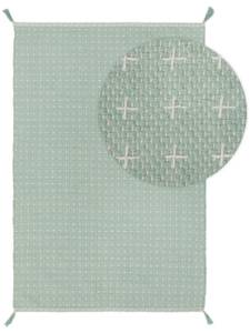 Tapis enfant Emil Vert - Fibres naturelles - 120 x 2 x 170 cm