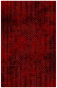 Teppich FISUN Rot - Textil - 300 x 6 x 400 cm