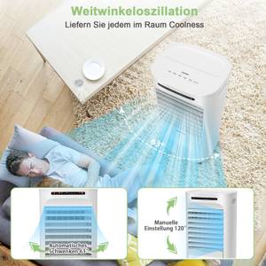 Klimaanlage QE32344PQ-ITDE Weiß - Kunststoff - 33 x 74 x 39 cm