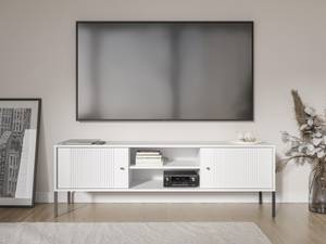 Meuble tv ISEO RTV154 2D Noir - Blanc