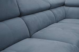 5-Sitzer Ecksofa Matera mit Relax Blau - Ecke davorstehend rechts