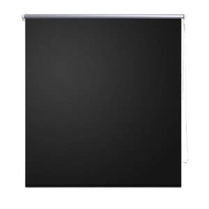 Verdunklungsrollo 290360-7 Schwarz - 100 x 230 cm