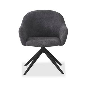 Fauteuil de salon LENA Anthracite