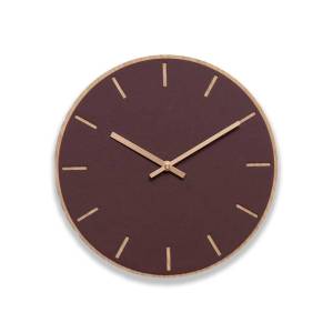 Horloge murale 32251 Doré - Rouge