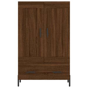 Highboard DE8247 Eiche Schwarzbraun Dekor