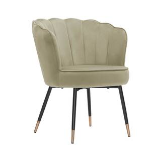 Fauteuil coquillage CALLISTA Beige